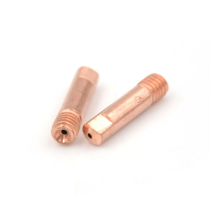 10x 1.2-15AK MIG/MAG M6 Weld Torch Welder Contact Tips Holder Gas Nozzle Go3 Bj