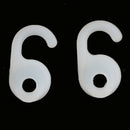 Replacement Silicone Earbuds EarTips Eargel For Jabra Headset White