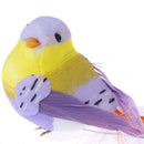 Artificial Birds Foam Feather Mini Tit Sparrow Craft DIY Wedding Wreath De BX