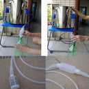 Aquarium Clean Vacuum Use Change Siphon Gravel Cleaner Pump Fish Tank Filte O4H1