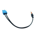 Dual Twin Male Fakra To DIN Radio Aerial Mast Antenna Adapter For VW AUDI