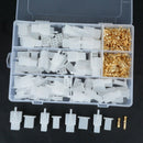 40 Set Practical Auto Electrical 2 3 4 6 Pin 2.8 mm Wire Terminal Connector