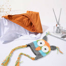 6-18 Months Newborn Baby Infant Child Knitting Crochet Photo Support Owl Co A4F9