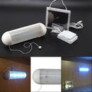 Outdoor 5 LED Solar Powered Garden Shed Garage Stable Lamps Light R5Y5