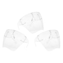3x Transparent Unisex Face Shield Visor Anti-fog Eye Protection Windproof
