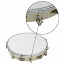 10 in Tambourine Capoeira Leather Drum Tambourine Samba Brasil Wooden Tambo V6K1
