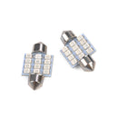 13Pcs Blue LED Bulbs Car Interior T10 & 31mm Map Dome License Plate Lamp Kit