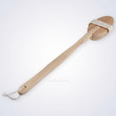 Natural Wood Bath Shower Body Back Brush Bristles SPA Long Handle Scrub Massager