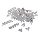 20Pcs Trouser/Skirt Hooks and Bars Fasteners Waistband Extenders Tailor Sew