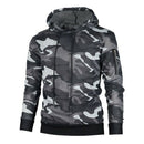 Men Fashion Warm Camouflage Print Hooded Sweatshirt Male Casual Hip Hop Sli