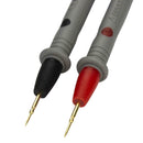 2pcs Universal Digital Multimeter Lead Probe Test Pen+2pcs Crocodile Clips A