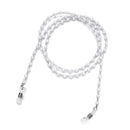 4x Metal Acrylic Beads Eyeglasses Chains Retainer Chain Around Neck 4 Styles