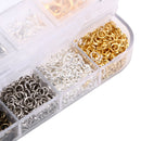 960PCS Jewelry Making Lobster Clasp Hooks Jump Ring For Necklace Bracelet DIY3cL