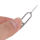 10 Pcs lovely stainless steel needle sim card tray removal eject pin key tool MO