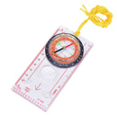 Outdoor Camping Directional Cross-country Compass Ruler Map Scale Compass-EBJ 3C