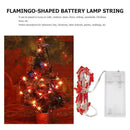 20LED Red Bird String Fairy Lights Copper Wire Garland Wedding Party Decor