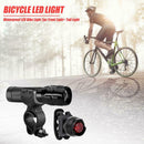 1000lm Bicycle Headlight+Taillight Road Bike Waterproof XML-T6 LED Rear Lamp