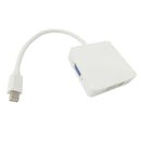 3 in 1 Mini DP Display Port to HDMI / DVI / VGA Display Port Cable Adapter