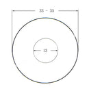 10 Pieces 3-way Switch Plate Rythm Treble Ring for LP/EPI Electric Guitar