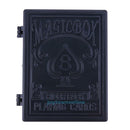Black Dream Box Broken Paper Card Pieces Restore Close Up Magic Trick Box Props