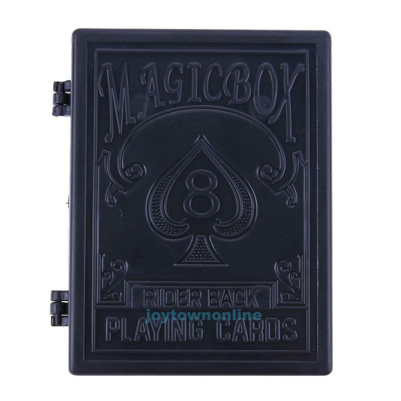 Black Dream Box Broken Paper Card Pieces Restore Close Up Magic Trick Box Props