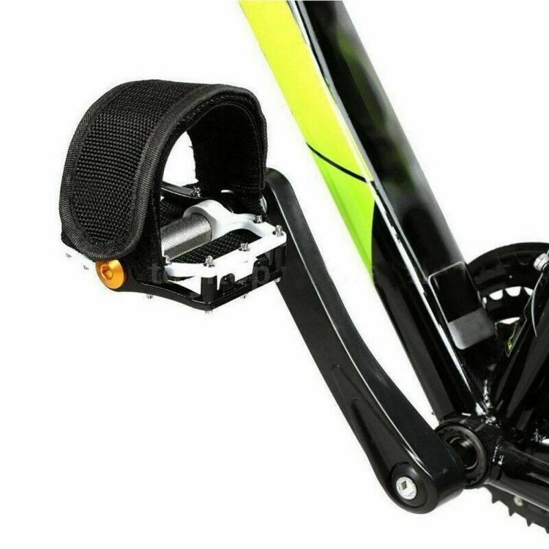1 Pair Fast Release Cycling Road Bike Pedal Straps Bicycle Feet Toe Clips Belt
