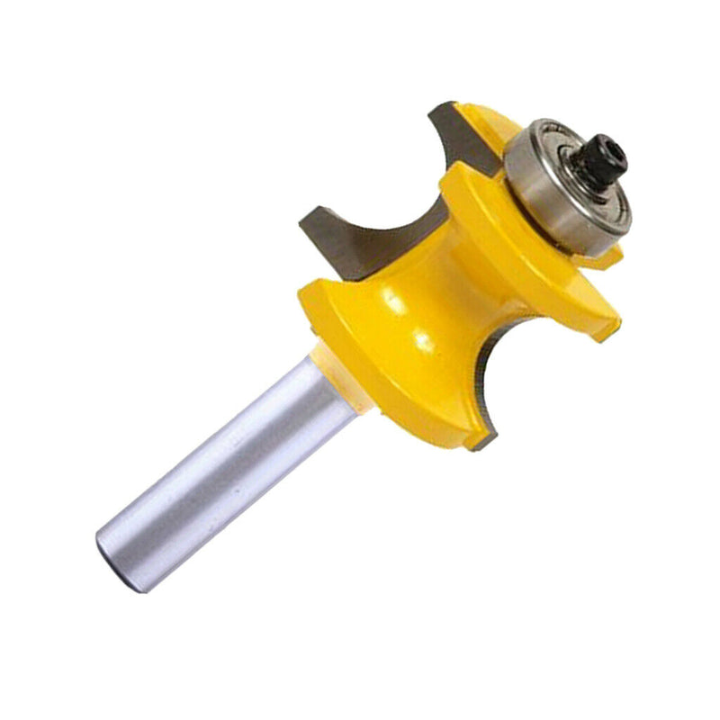 2 Pieces 8mm Shank Bullnose Router Bit C3 Carbide Tipped