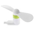 MagiDeal Mini Portable USB Micro USB Travel Fan & Leaves for Android Phone