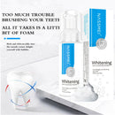 Natural Teeth Tooth Whitening Toothpaste Gums Shining Mousse Deeply Cleaning