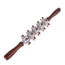 1Pcs Wood Massage Stick Roller Massager Tool Reflexology Hand Foot Therapy