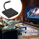 USB 3.1 Type-C HUB Converter 1080P 4K HDMI USB 3.0 USB C Adapter for NS