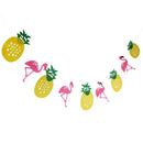 Pineapple Bunting Hawaiian Flamingo Party Luau Garland 25pcs Drinking Straws