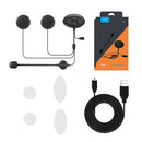 Mic Helmet Headset Earphone Safe and Fast Riding Built-in Driving Motorbike