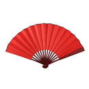China fan fan fan dance sub blank silk silk fan,gules Red