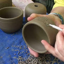 6pcs Aluminum Modelling Sculpte Pottery Clay Tools DIY Clay Carving Knives