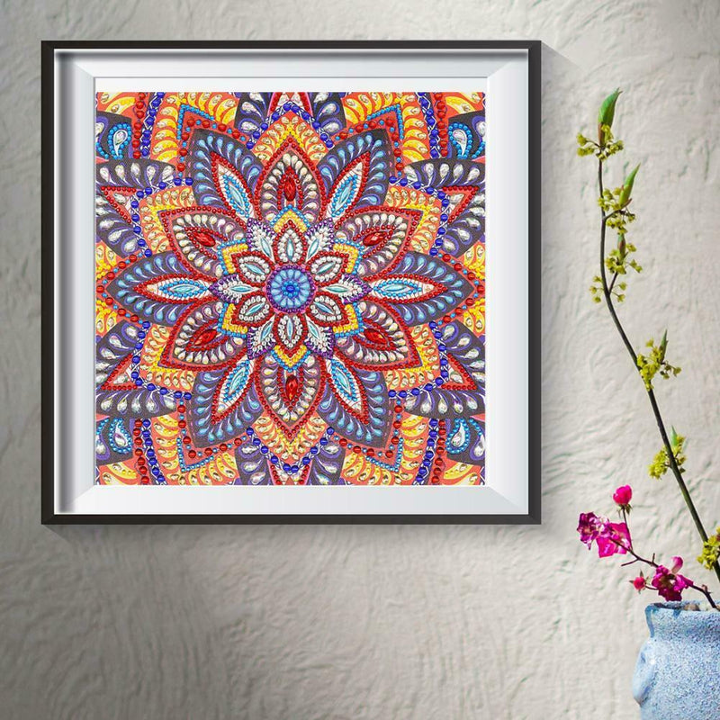 5D DIY Special Shaped Diamond Painting Mandala Cross Stitch Mosaic Kits