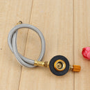 Stove Burner Furnace Connector Gas Tank Adapter Valve for Outdoor Camping