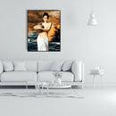 Painting By Numbers Kit DIY Pottery Woman Canvas Oil Art Picture Home Decor