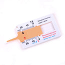 Tyre Tread Depth Gauge Car Motorcycle Caravan Trailer Wheel Measuring Tool 3C