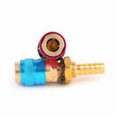 Water Cooled Gas Adapter Quick Connector Fitting For Tig Welding Torch+8Mm  B1V3