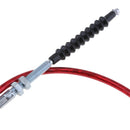 Clutch Cable 1200mm Outer 100mm for Yamaha FZ6-N,S 2004-2009 Red