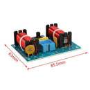 Treble Bass 3 Way Frequency Divider Speaker Audio Crossover Filters Board D Y7I4