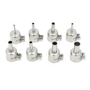 8pcs Soldering Station 850 Hot Air Gun Welding Heat Resistant Nozzles A