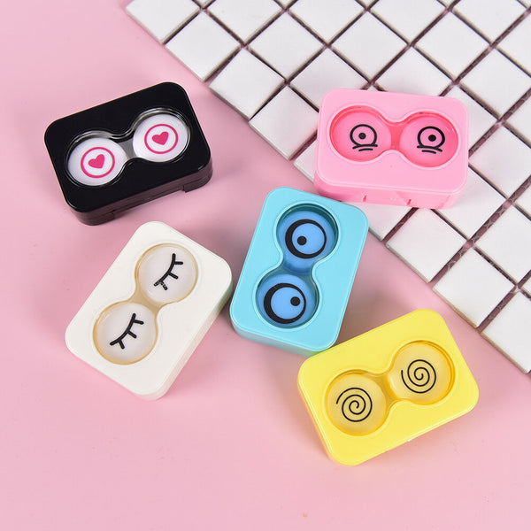 Outdoor Travel Portable Contact Lens Storage Box Case Holder Organizer Kit Cy
