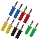 10pcs 4mm Banana Plug Male for Binding Post Speaker Power Test