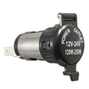12V 120W Power Boat Car Cigarette Lighter Socket Plug + 1 M Cable Ring 10A