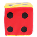 Sponge Dice Foam Dot Dice Children Playing Dice for Math Teaching 1-6 Spots