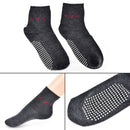 Foot Massage Socks Relieve Legs Fatigue Pain Tourmaline DotsCompressionSocksS Nw
