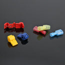 280pcs T Type Electrical Cable Connectors Insulated Wire Terminal Crimp Kit