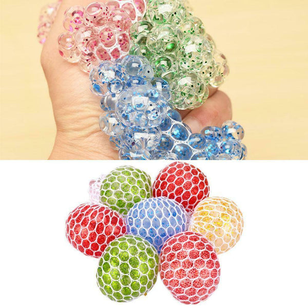 Ball Fluorescent Squash Xmas Sticky Target Ball Decompression Novelty-Hot